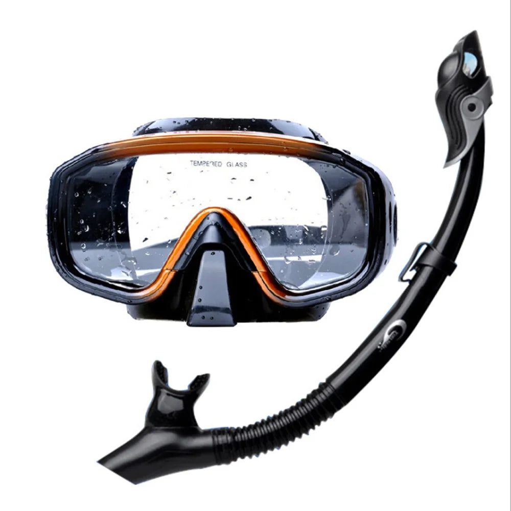 Silicone Dive Snorkel Set for Swimming Diving Snorkeling Equipment U436