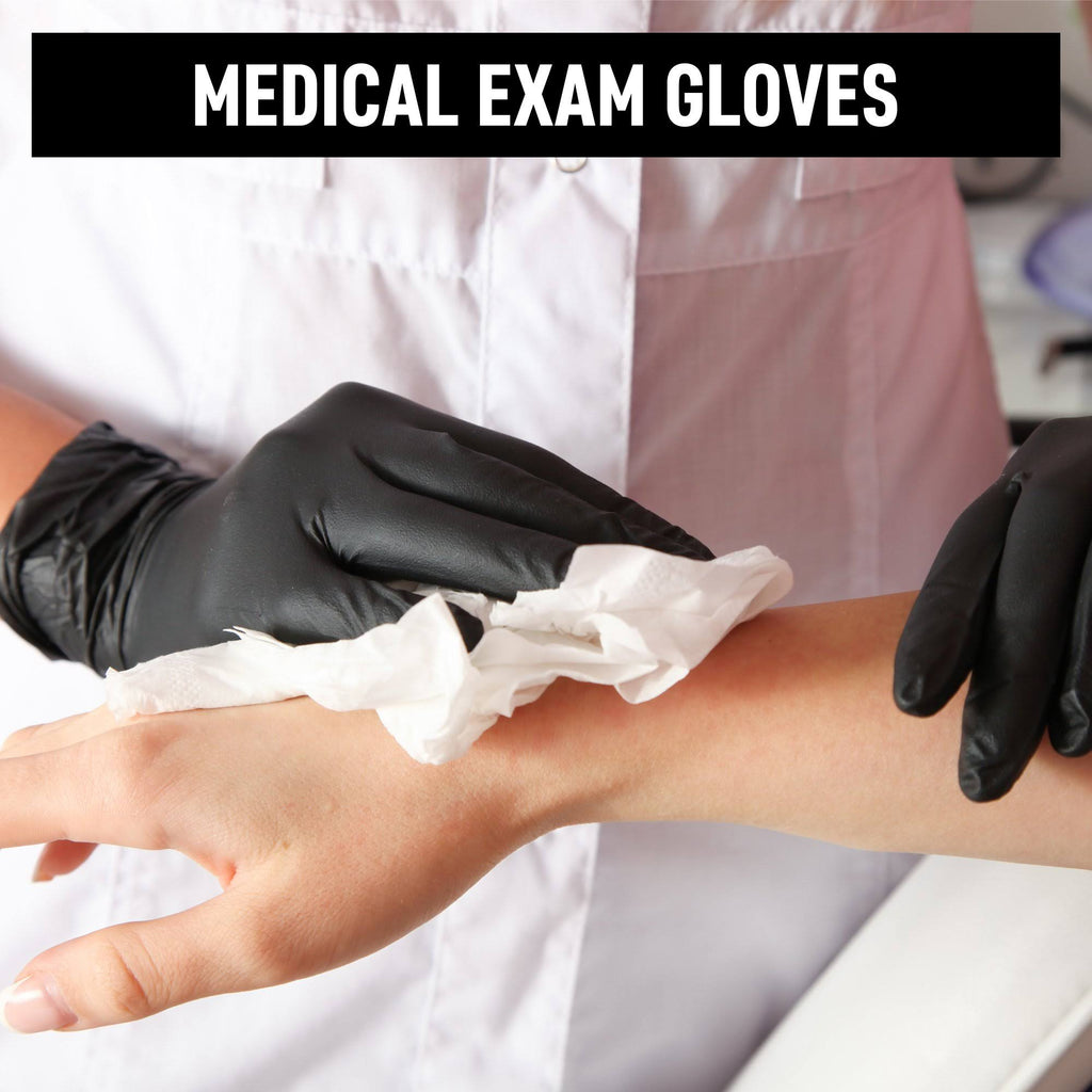 California Blue Nitrile Exam Gloves C8873