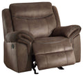 Brown Glider Reclining Chair W7672