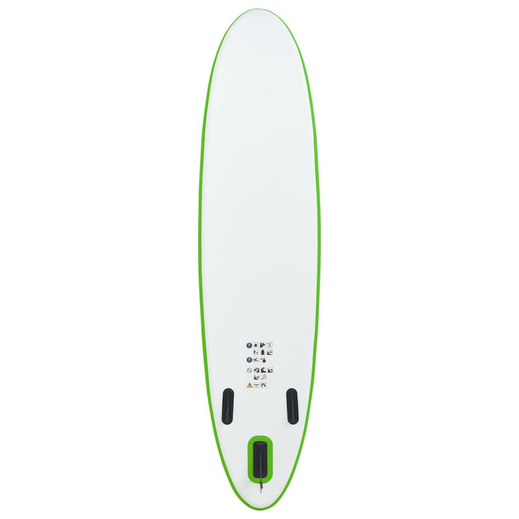 Inflatable Paddleboard Set Green and White P176