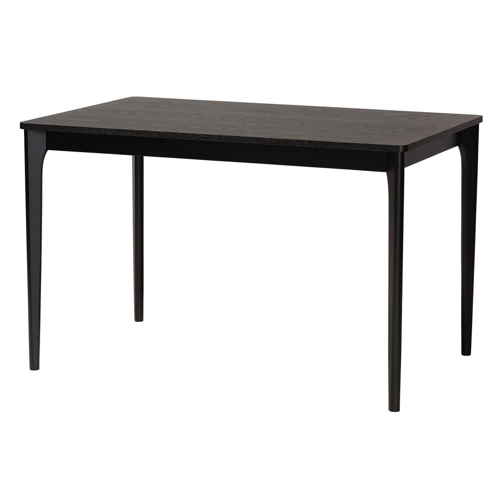 Black Finished Wood Dining Table R7060