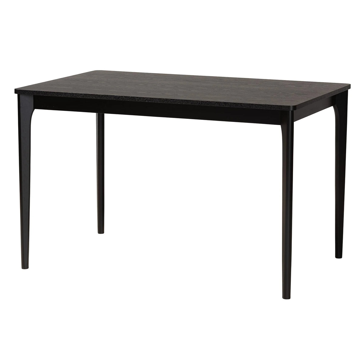 Black Finished Wood Dining Table R7060