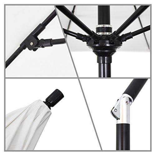 11 ft Market Umbrella with Collar Tilt C17248