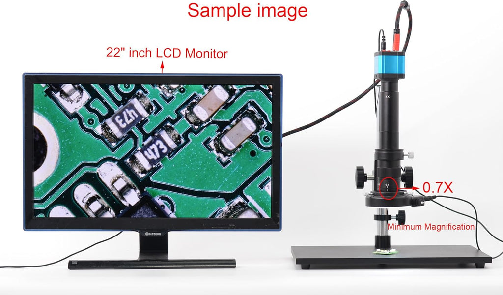 14MP HDMI USB Digital Industry Video Microscope Camera Set with C-Mount Lens D45439