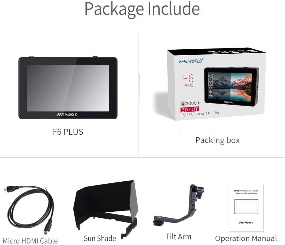 5.5 Inch Touch Screen Field Monitor with 4K HDMI Q558710