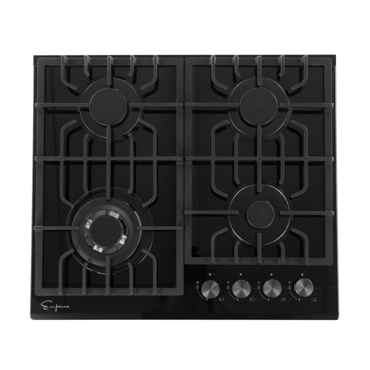 24 inch Black Gas Stove Cooktop Q438473