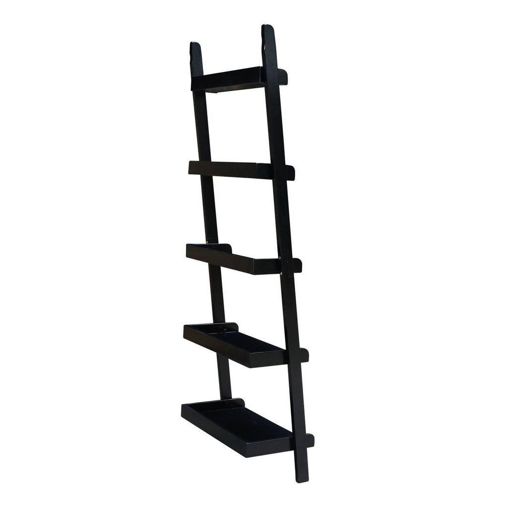 Lean 5-Shelf Unit, Black E1584