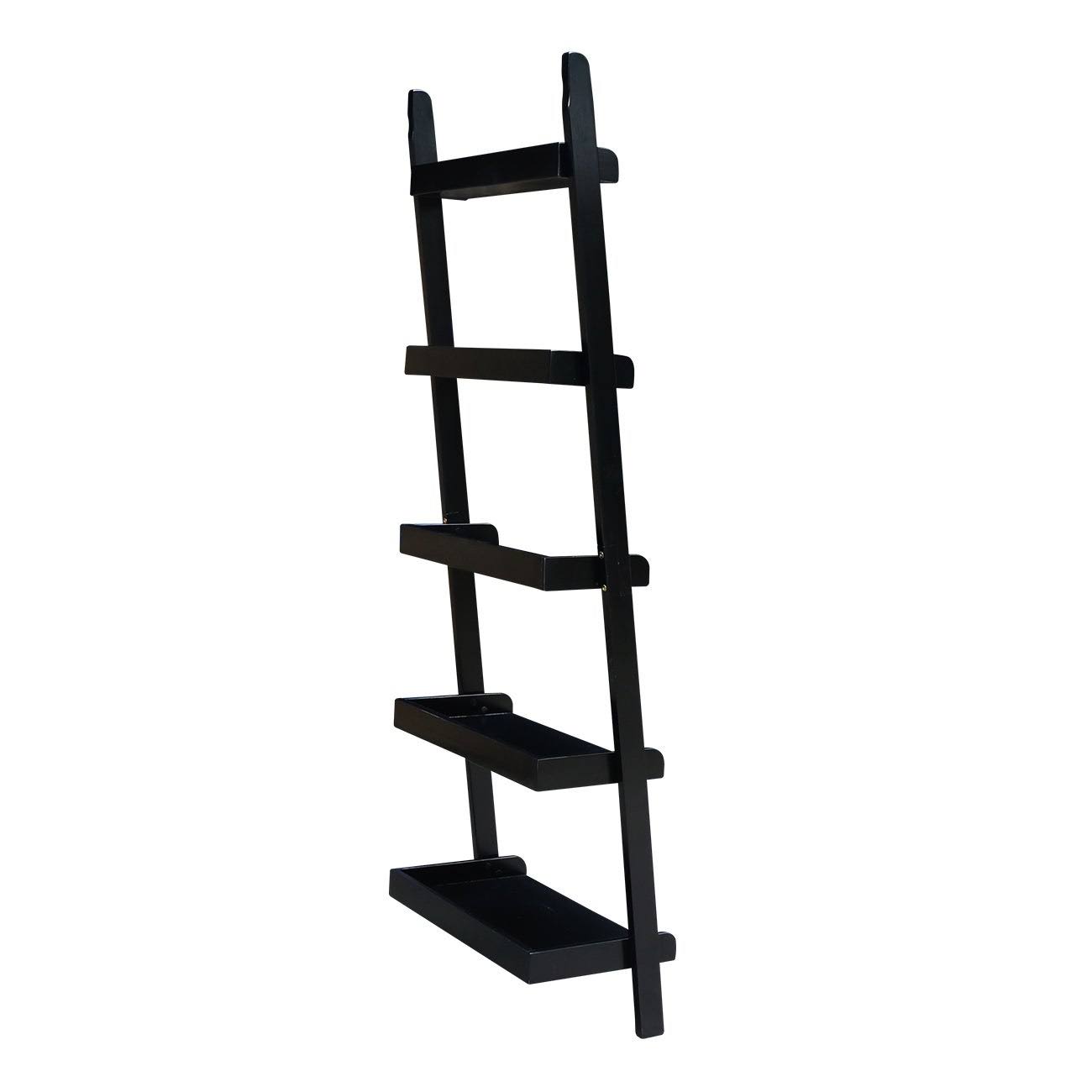 Lean 5-Shelf Unit, Black E1584