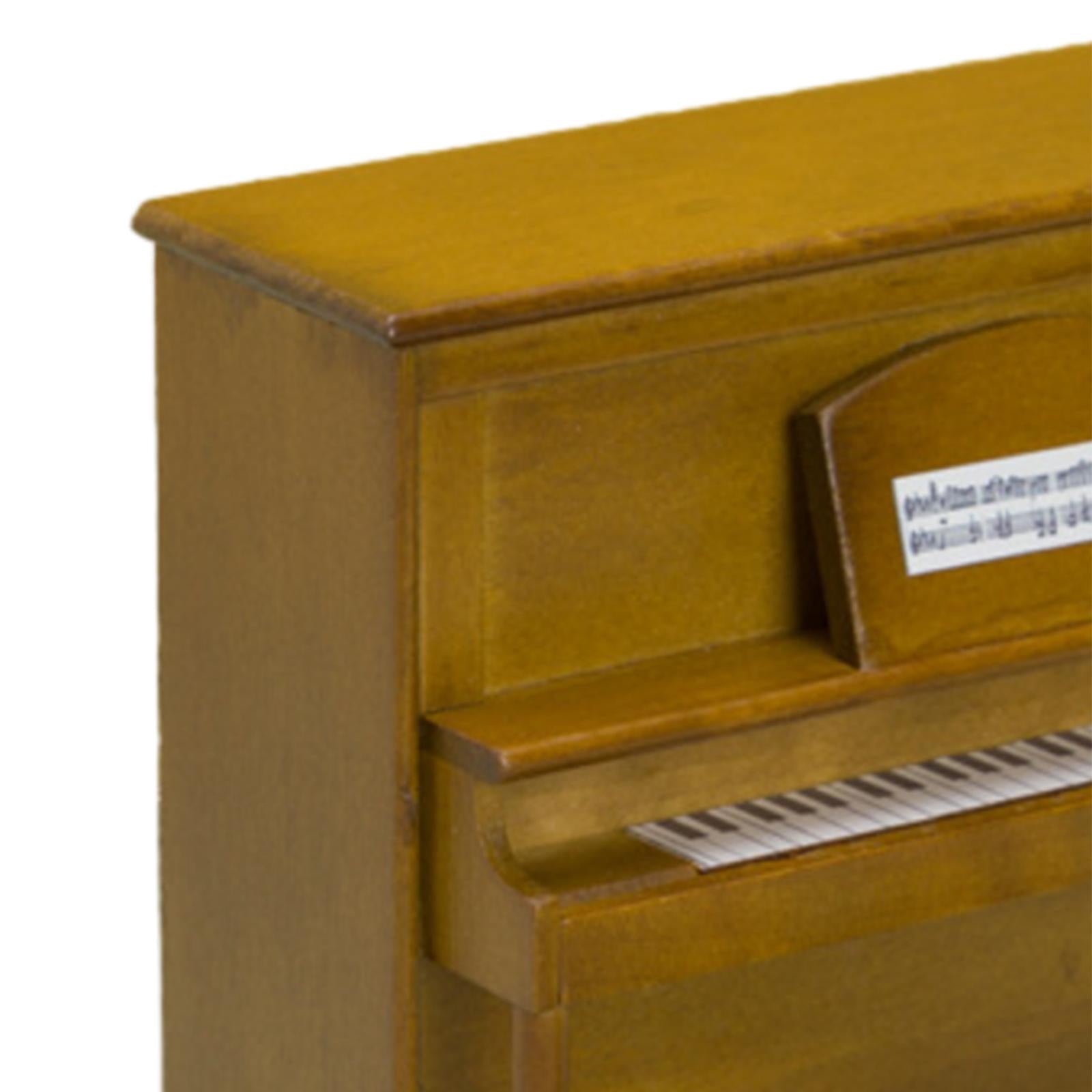 Walnut Wooden Upright Piano Model with Stool G809