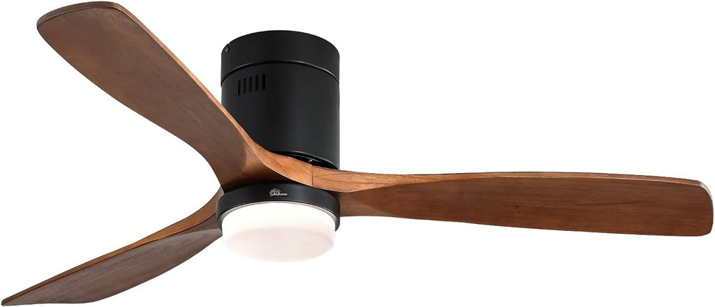 52 Inch Flush Mount Ceiling Fan with Remote Control G89380