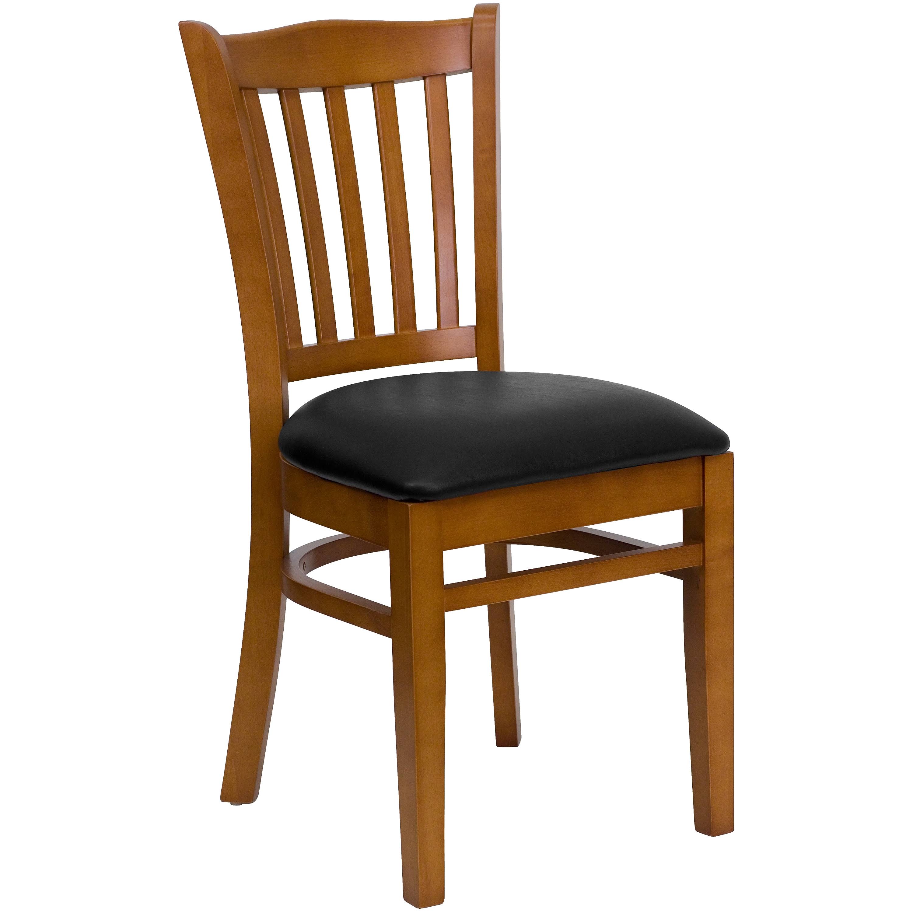 Black Cherry Vinyl Restaurant Chair S246