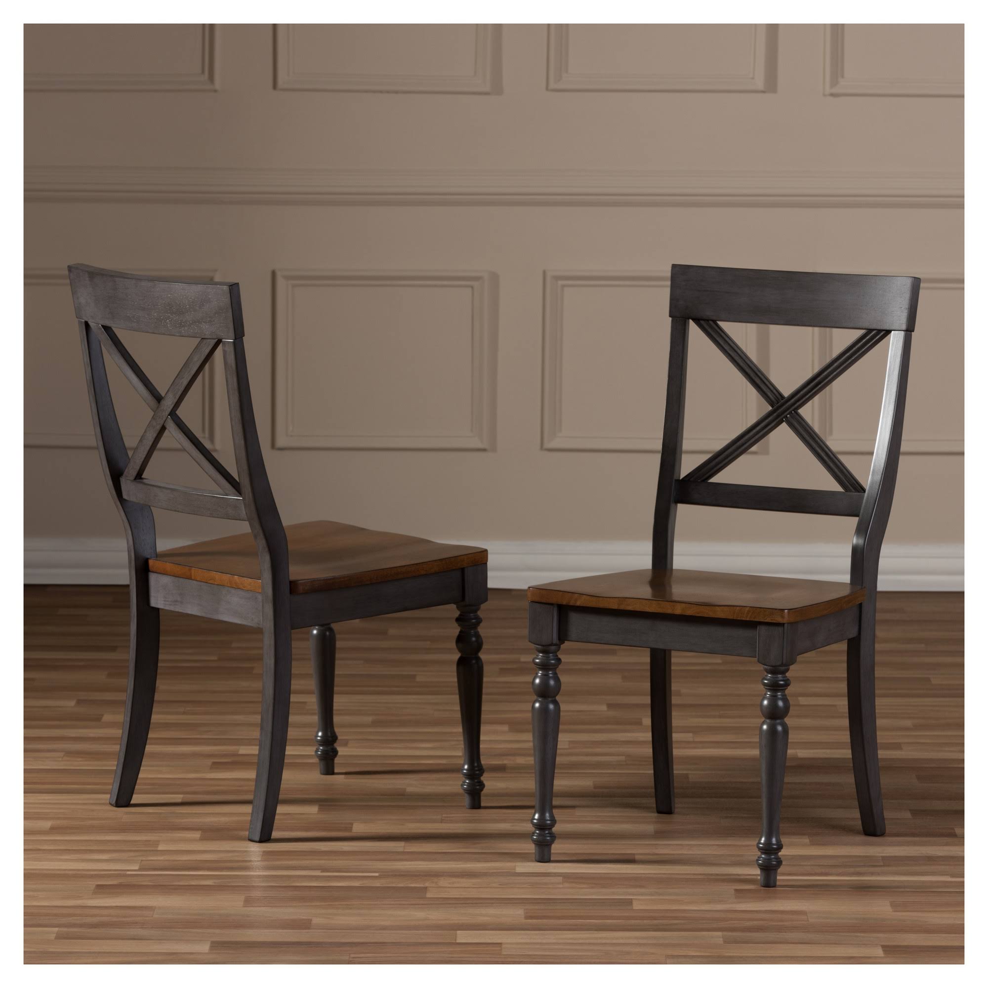Shabby Chic Solid Wood Dining Side Chair W493