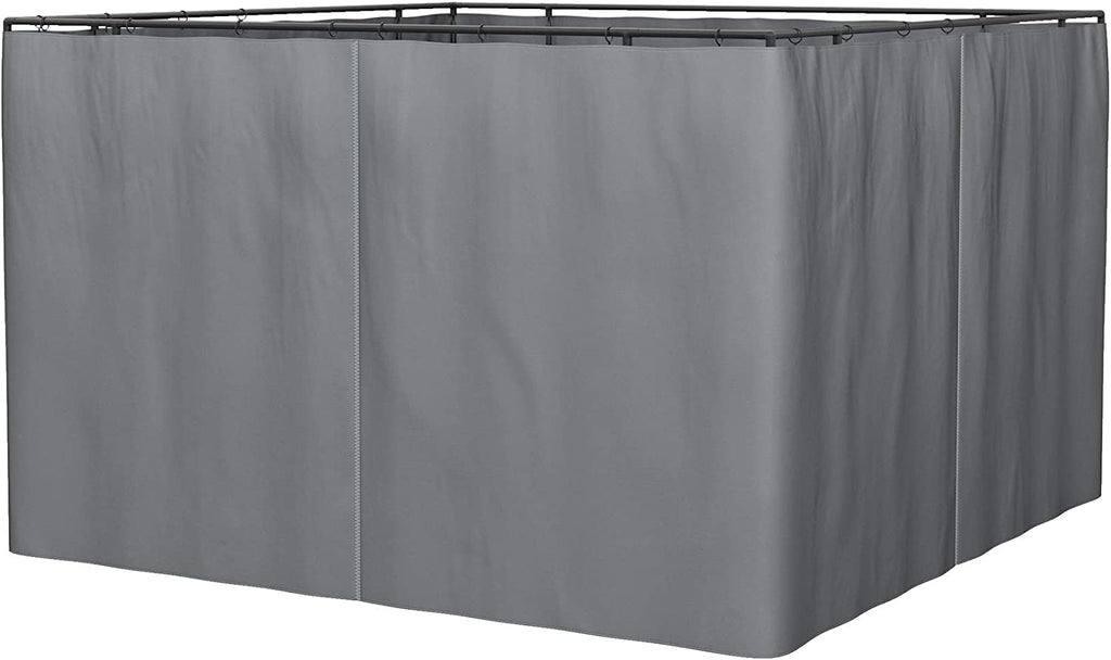 10x12 Ft 4-Side Gazebo Sidewall with Zippers H7231