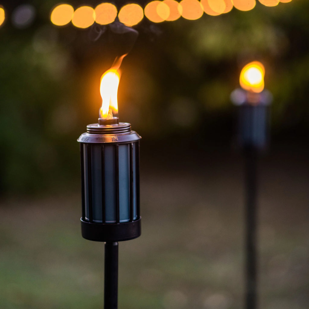 2-Pack 65 inch Metal Tiki Torch A2503
