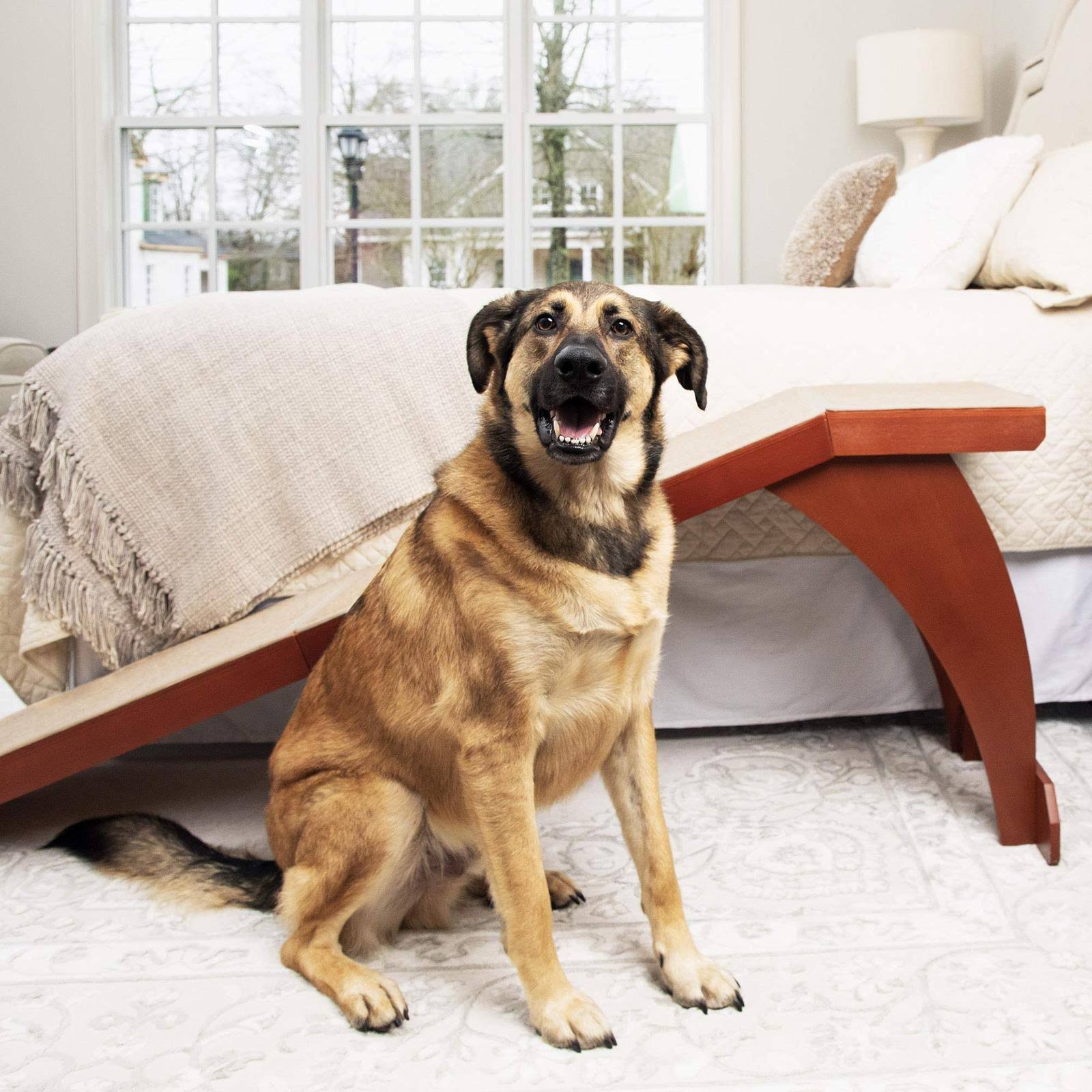 Wood Bedside Ramp F78695