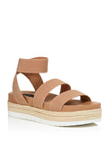 Beige Jute Espadrille Slip On Shoes L13048