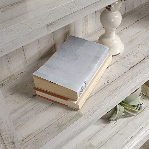 White 3-Shelf Wood Bookcase Z969