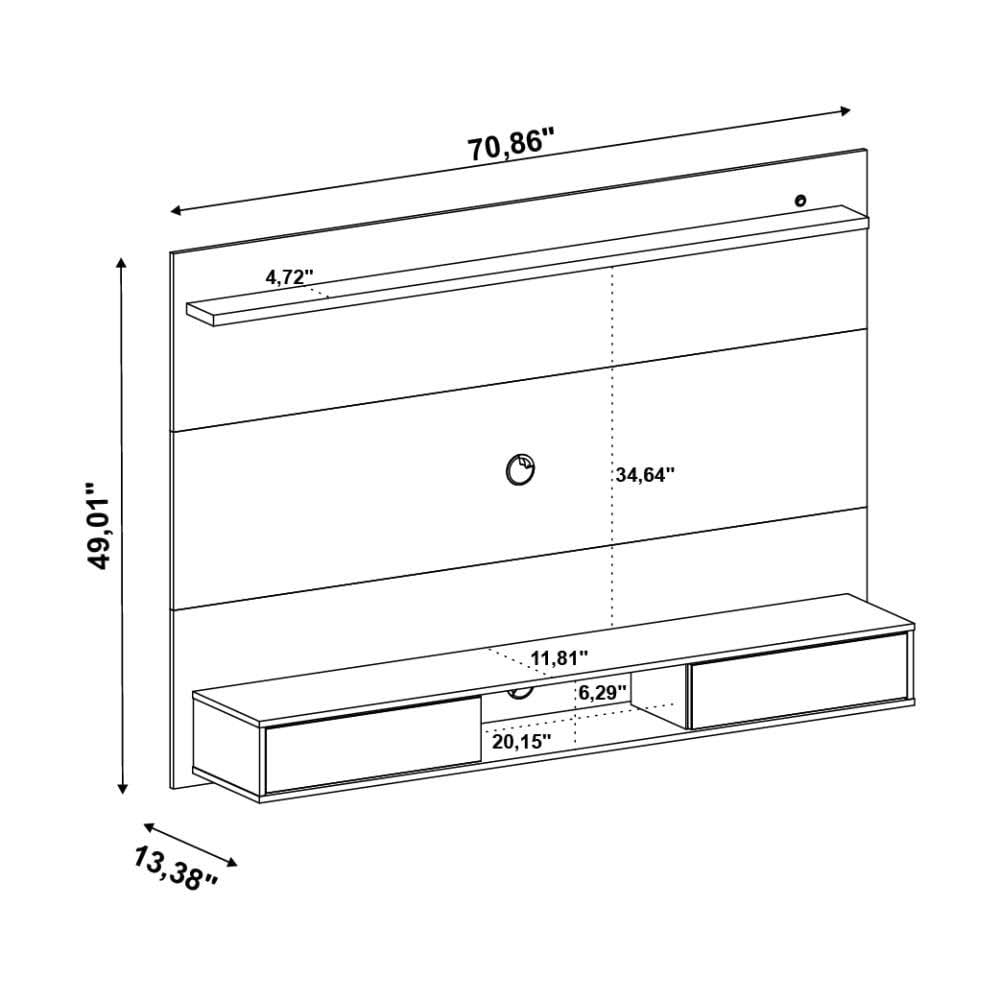 White TV Panel G291054