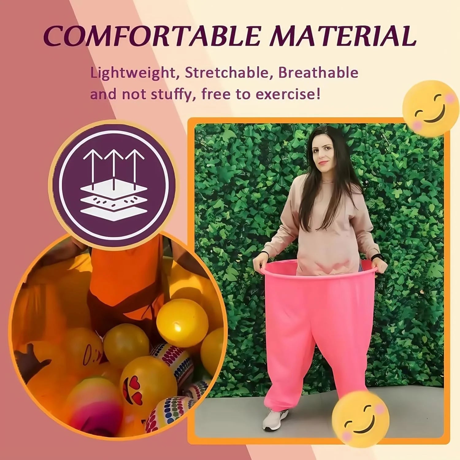Granny Pants Yard Game with Bouncy Balls R49298