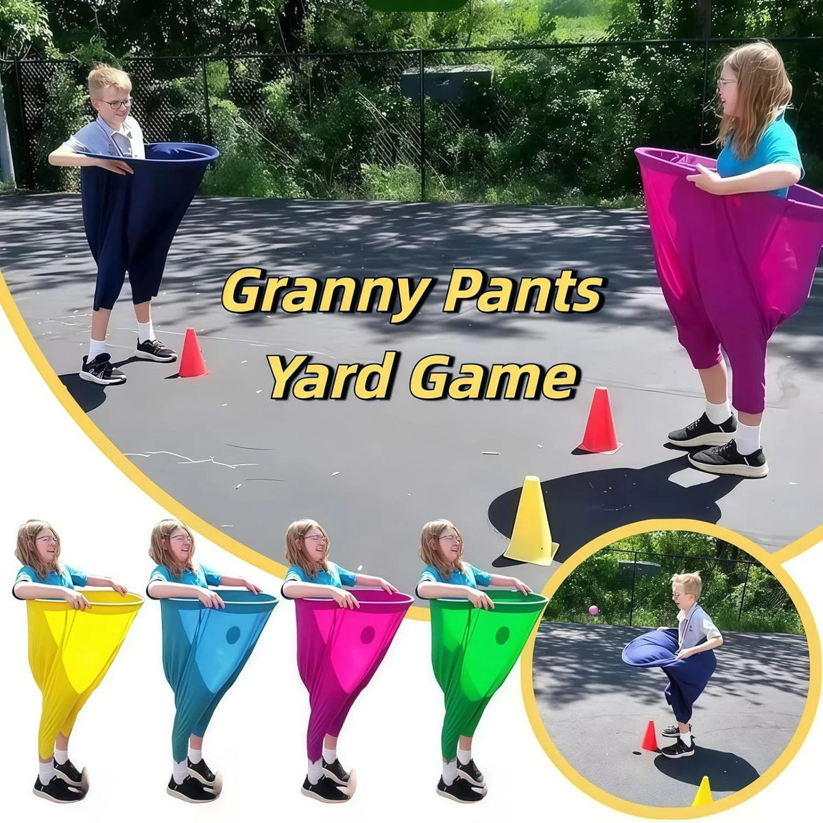 Granny Pants Yard Game with Bouncy Balls R49298