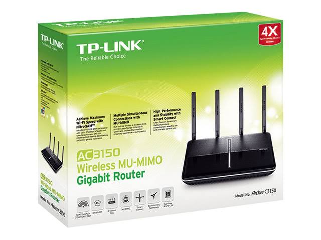 Wireless Router - 3167 Mbps - 2.4 GHz / 5 GHz - Gigabit Ethernet - 802.11b/a/g/n/ac I800626