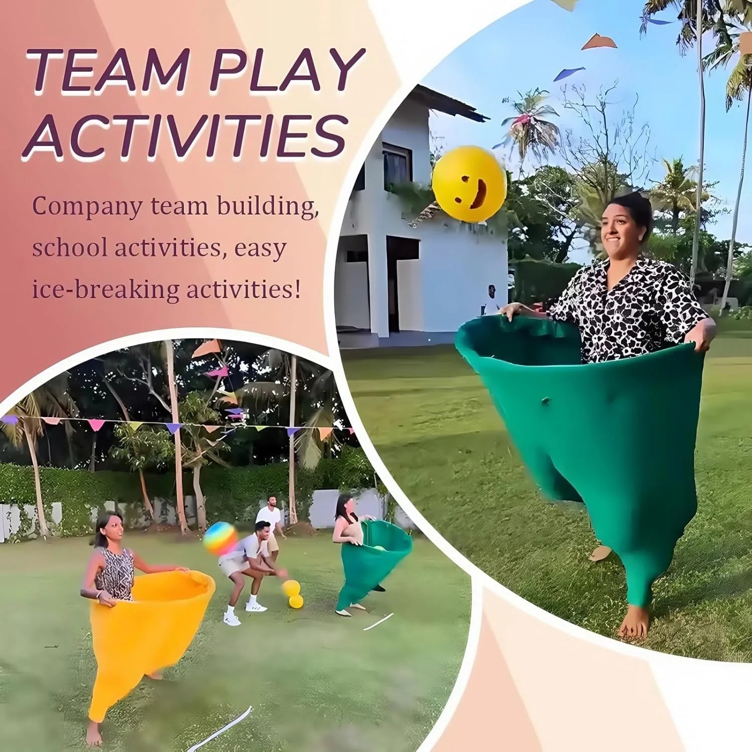 Granny Pants Yard Game with Bouncy Balls R49298