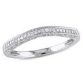 Diamond Accent Semi-Eternity Band in 10kt White Gold I778538