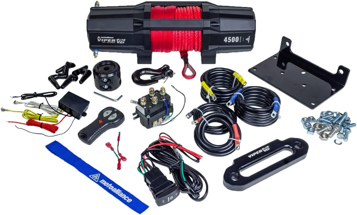 4500lb UTV Winch with Wireless Remote H35877