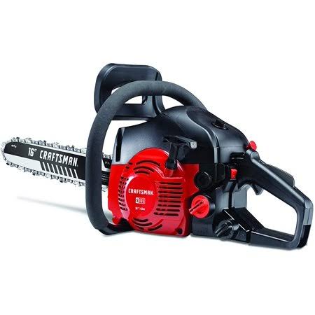 42cc 2-Cycle Gas Chainsaw 16-Inch Bar with Carrying Case D978930