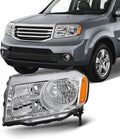 Chrome Halogen Headlight Driver Left Side Replacement S188992