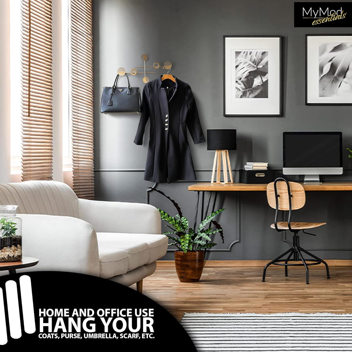 Modern Decorative Wall Hanger Organizer Y186