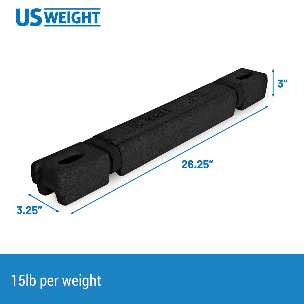 Four 15 lb Canopy Weights U402838