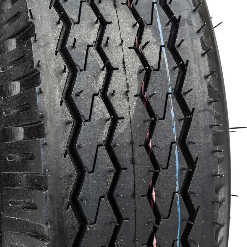 2Pcs 4.80-8 Trailer Tires LRB 4PR Tubeless Y12187