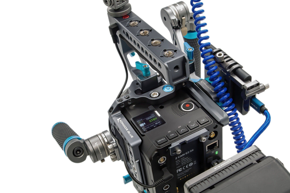 Cage with Top Handle for Z Cam E2-S6, E2-F6, and E2-F8 (Space Gray) W93203