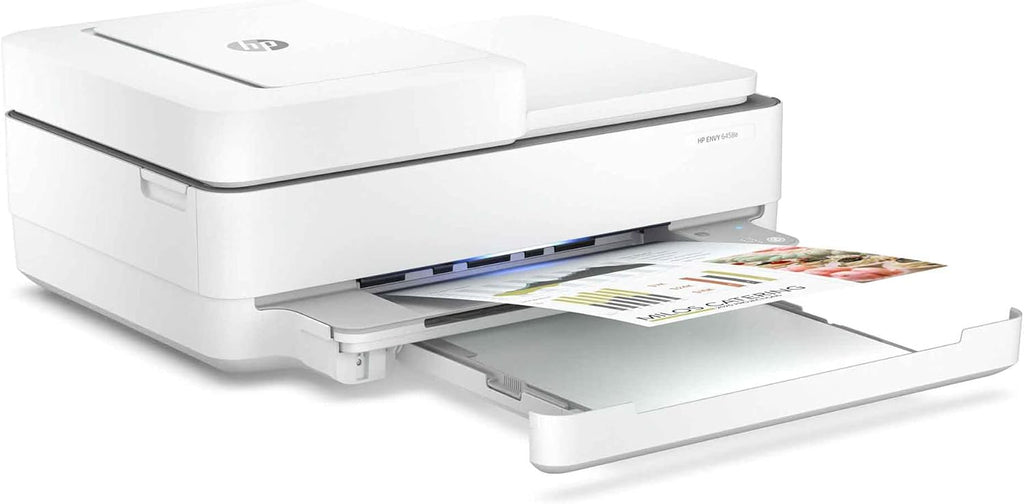 White All-in-One Wireless Color Inkjet Printer O73589