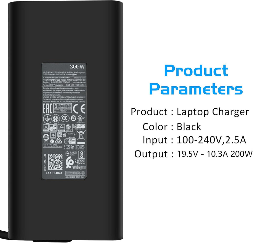 200W AC Laptop Power Adapter E1162