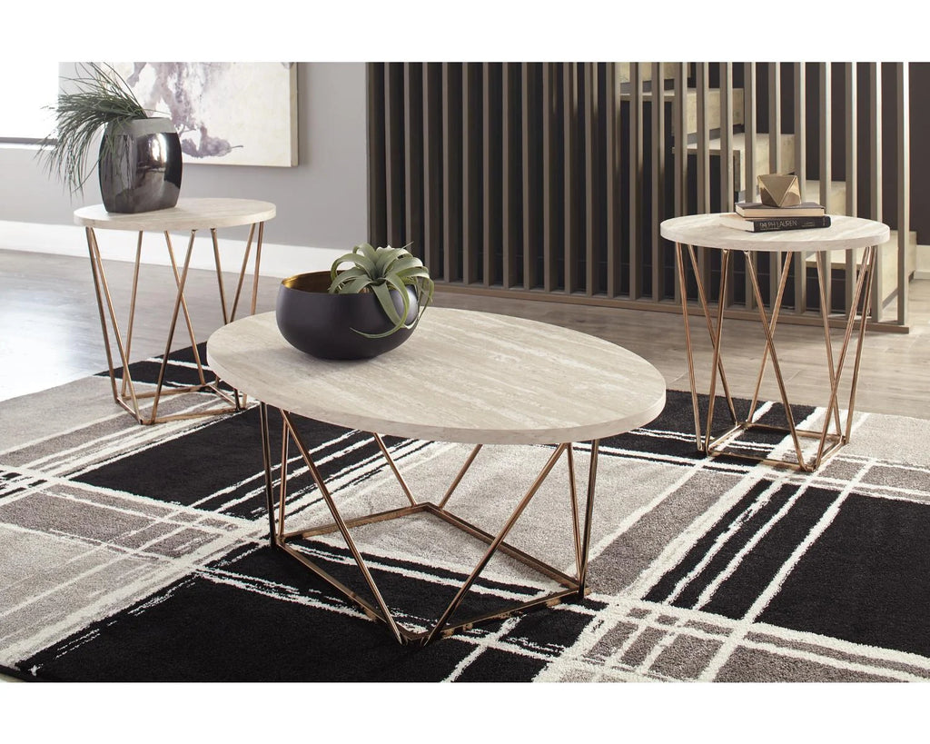 Two-tone Table (Set of 3) B537