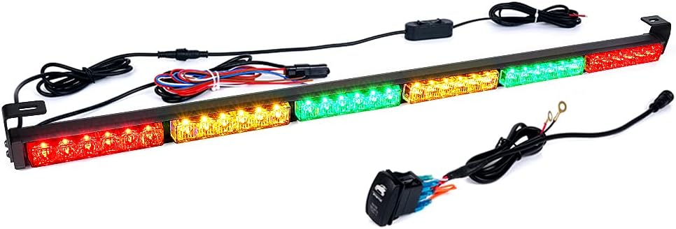 36 Rear LED Chase Light Bars with Strobe Brake Reverse Turn Signal Light L920