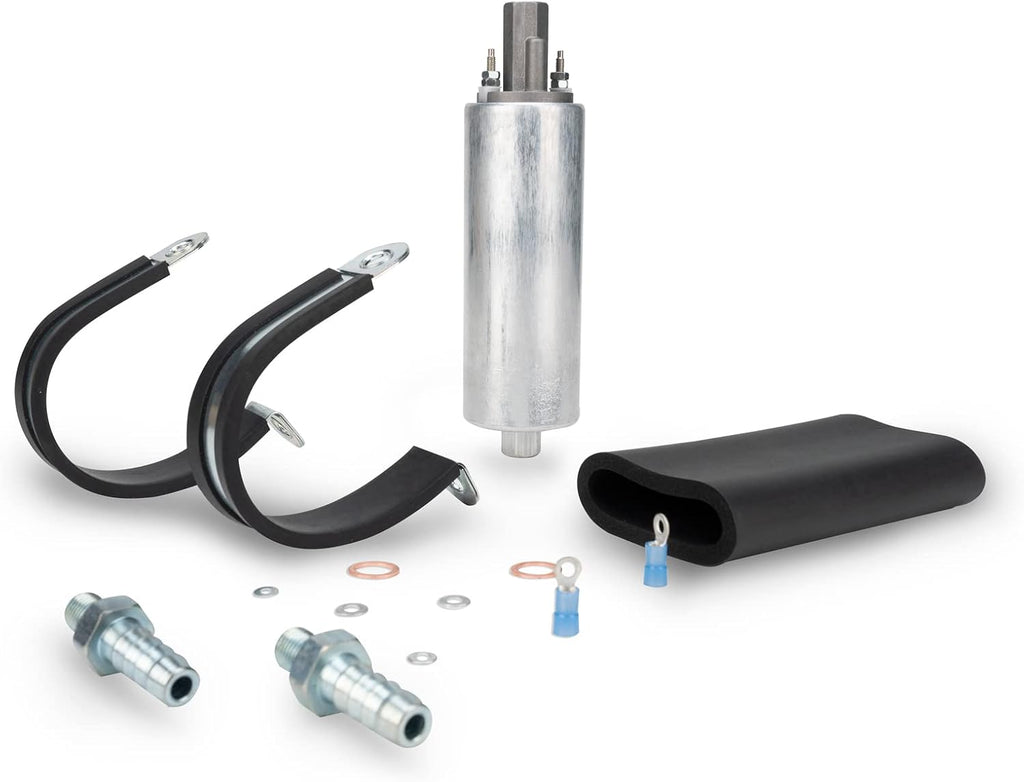 Inline Fuel Pump 255LPH High Pressure with Install Kit Pack of 2 M258134