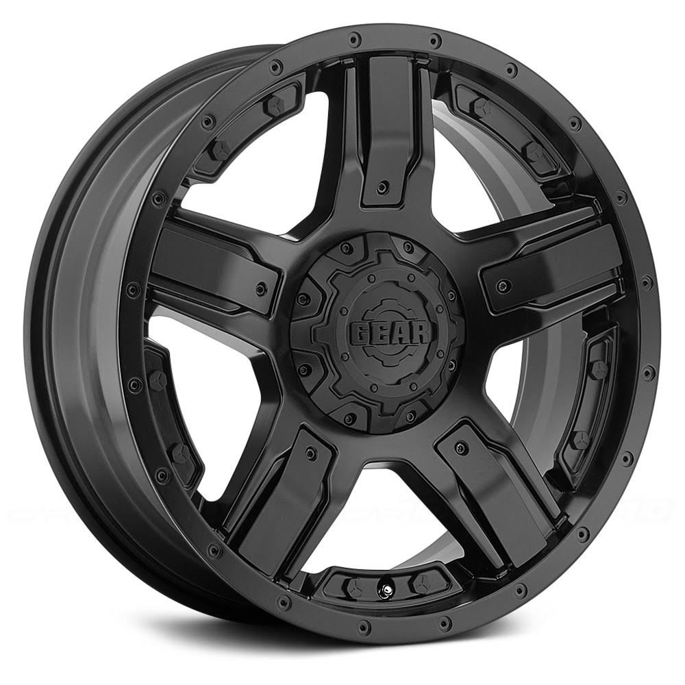 Satin Black 20x9 6x135 / 6x139.7 18mm Wheel K343