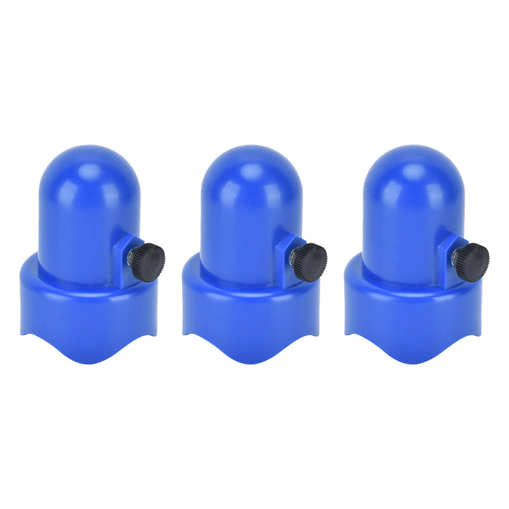Blue Trampoline Enclosure Pole Cap with Screw M846