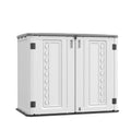 Off-White HDPE Resin Storage Cabinet 26 Cu.ft J711