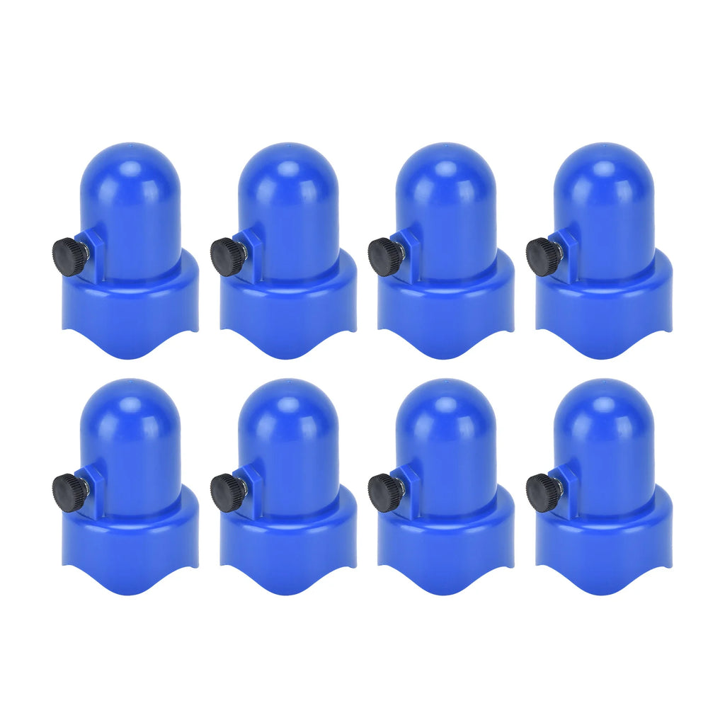 Blue Trampoline Enclosure Pole Cap with Screw M846