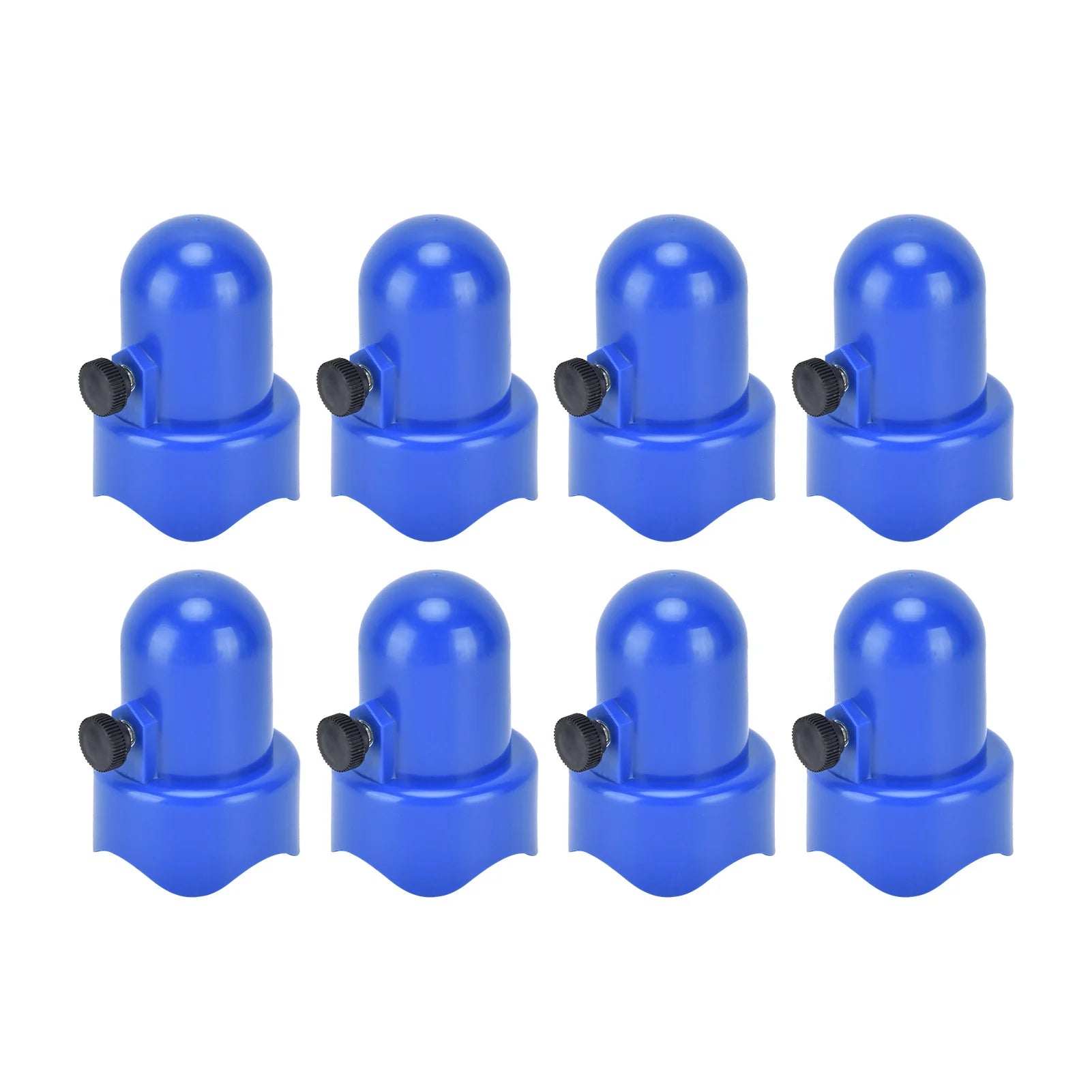 Blue Trampoline Enclosure Pole Cap with Screw M846