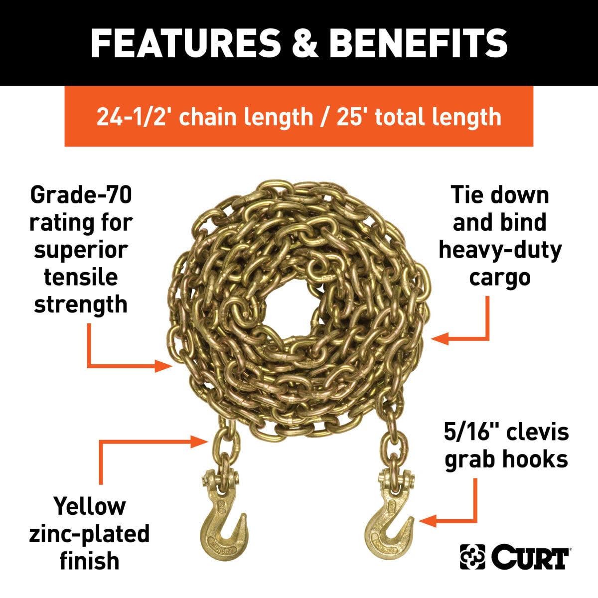 Transport Binder Safety Chain B465783