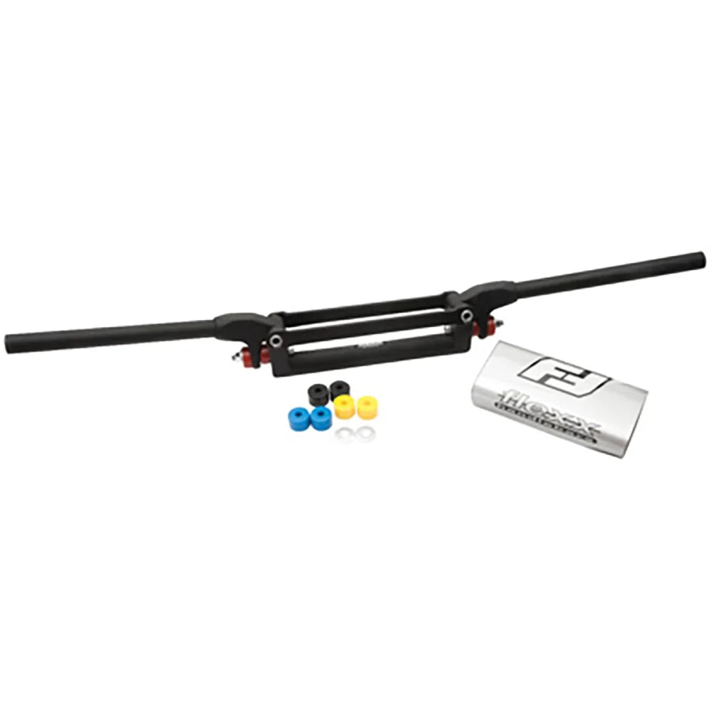 1 1/8 Handlebar 10 Degree Moto Black D570