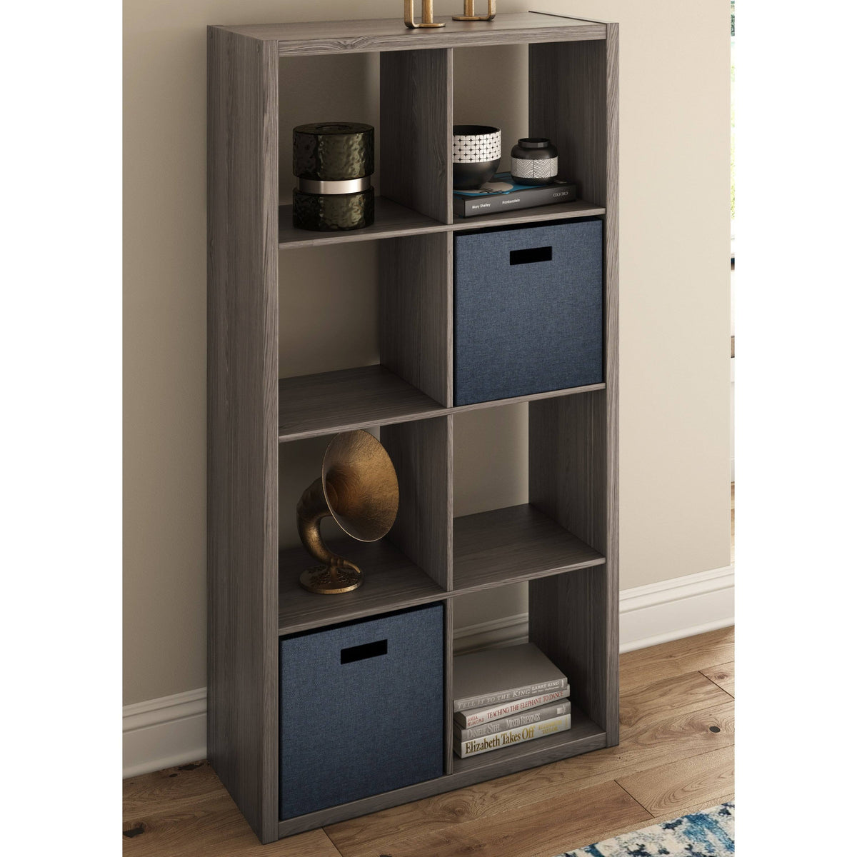 Brown Cube Bookcase S952439