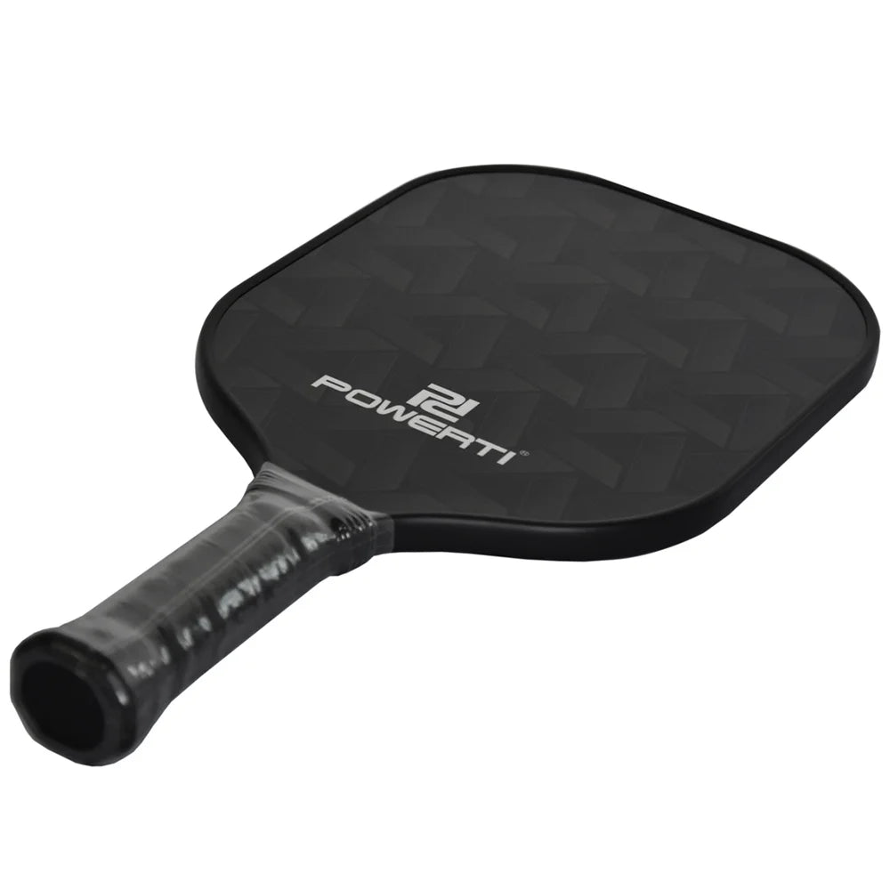 Carbon Fiber Surface Pickleball Paddle Set with 2 Balls Q91442