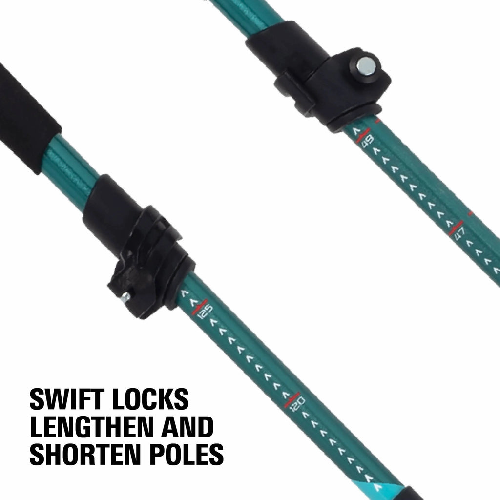 Glacier Melt Aluminum Trekking Poles E920