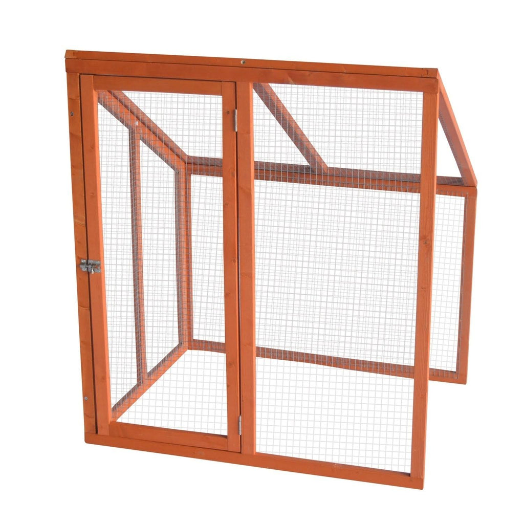 Large Wooden Chicken Coop with Outdoor Runs U403372
